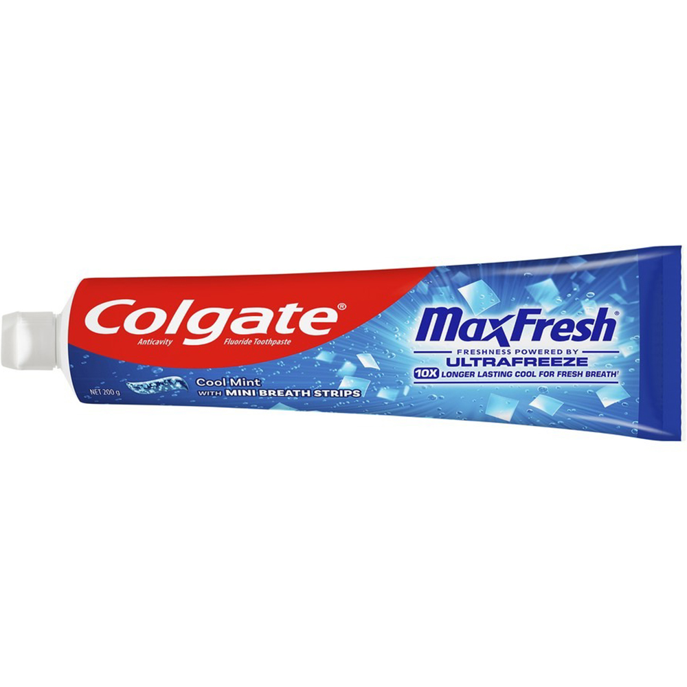 Kem đánh răng Colgate Max Fresh With Breath Strips - Cool Mint, 206g