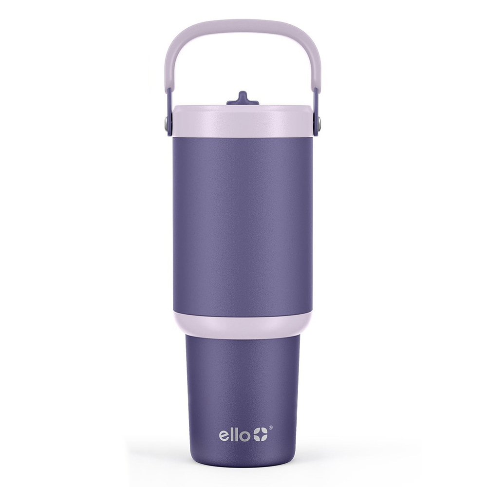 Ly giữ nhiệt Ello Oasis Go Leak-Proof Stainless Steel Tumbler - Indigo Mist, 887ml