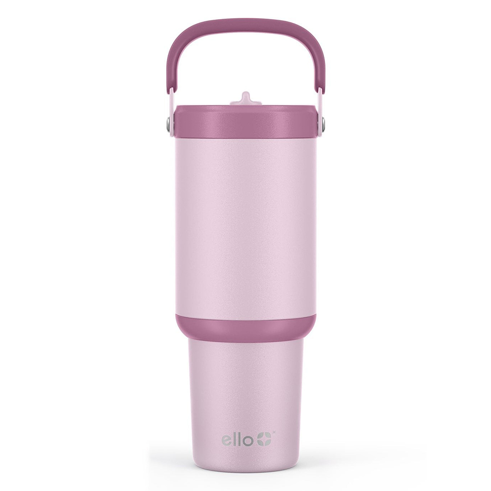 Ly giữ nhiệt Ello Oasis Go Leak-Proof Stainless Steel Tumbler - Blush, 887ml