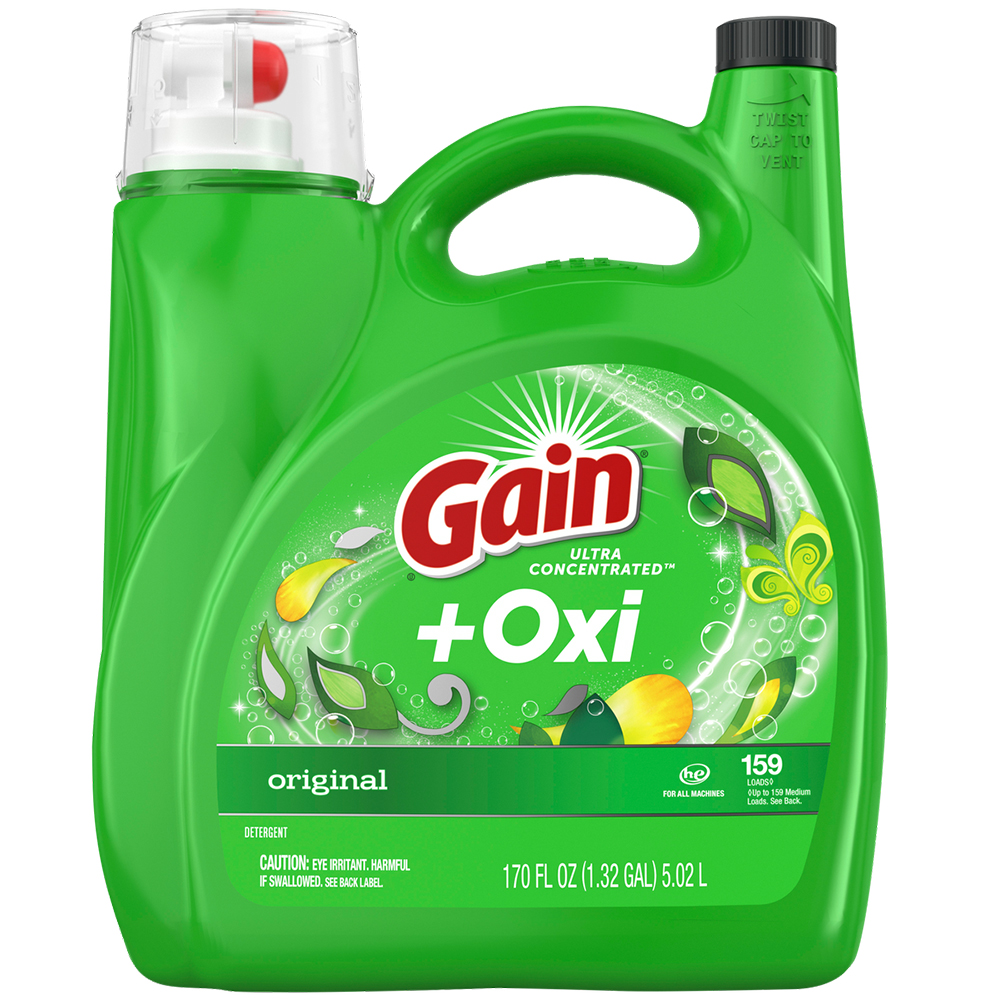 Nước giặt Gain + Oxi Ultra Concentrated - Original, 5.02L
