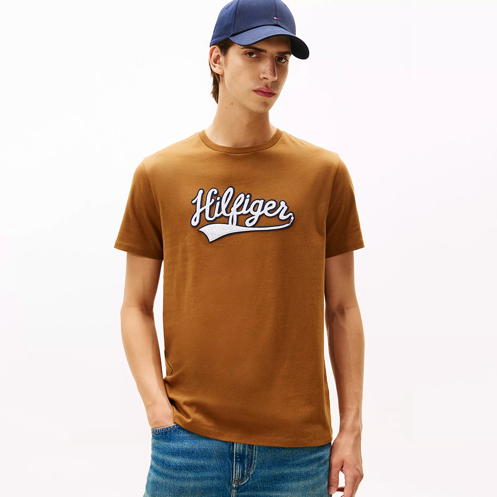 Áo Tommy Hilfiger Hilfiger Varsity Logo - Highland Khaki, Size S