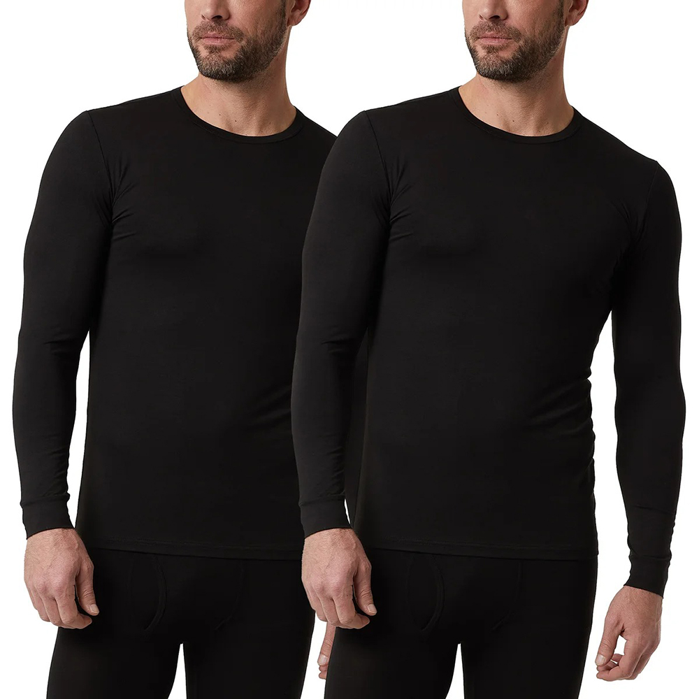 Set 2 áo 32 Degrees Men's Heat - Black, Size S