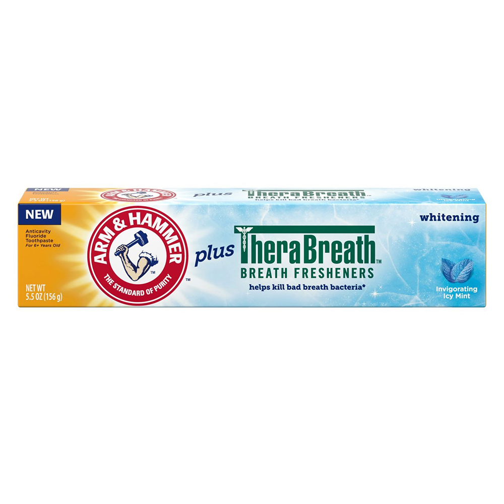 Kem đánh răng ARM & HAMMER Plus TheraBreath Breath Fresheners, 156g