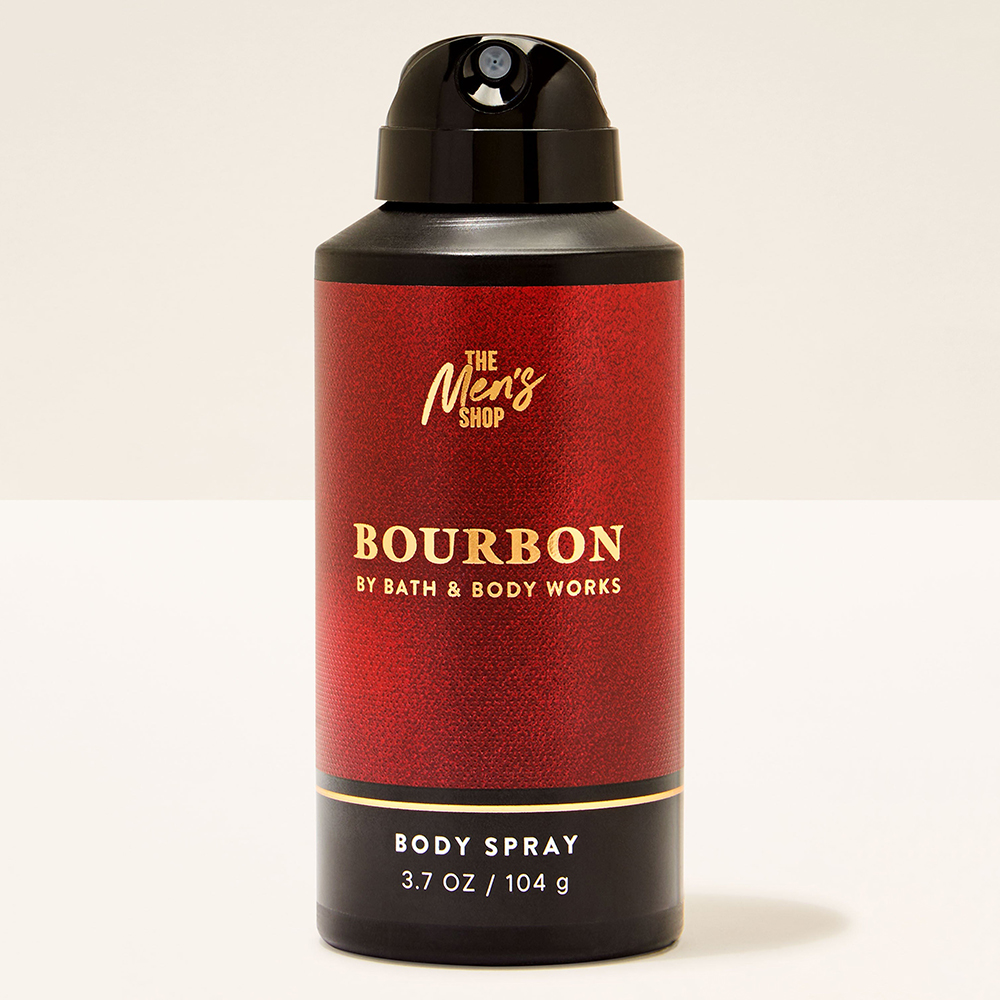 Xịt thơm toàn thân Bath & Body Works Men's Collection - Bourbon, 104g