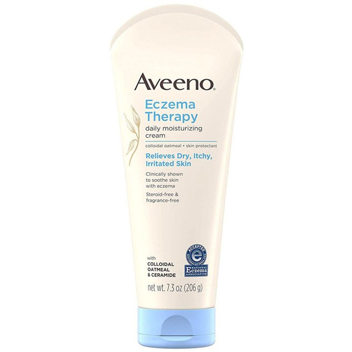 [Thanh Lý Cận Date] Kem trị chàm Aveeno Eczema Therapy Daily Moisturizing, 206g