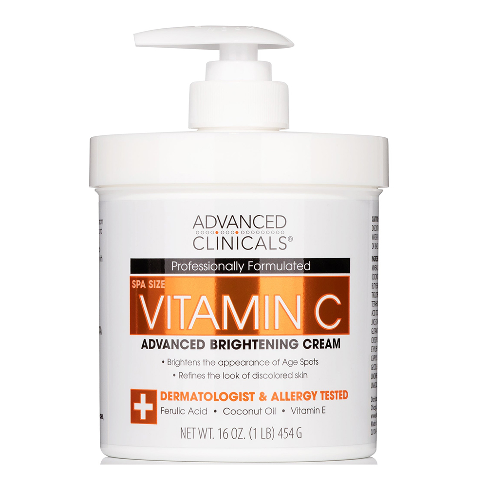 Kem dưỡng da Advanced Clinicals Vitamin C Advanced Brightening, 454g