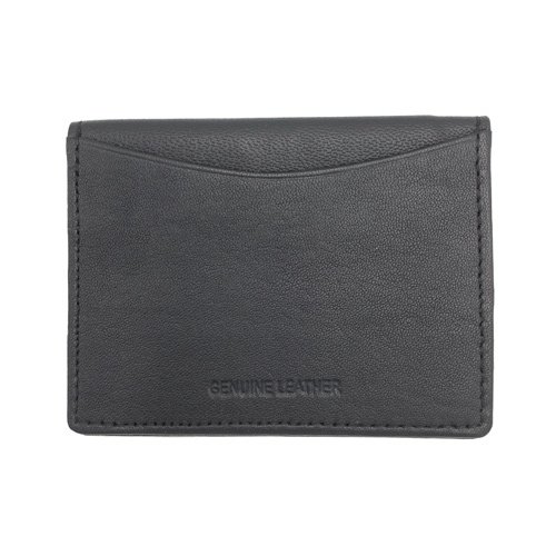 Wilson Genuine Leather Credit Card, Black
