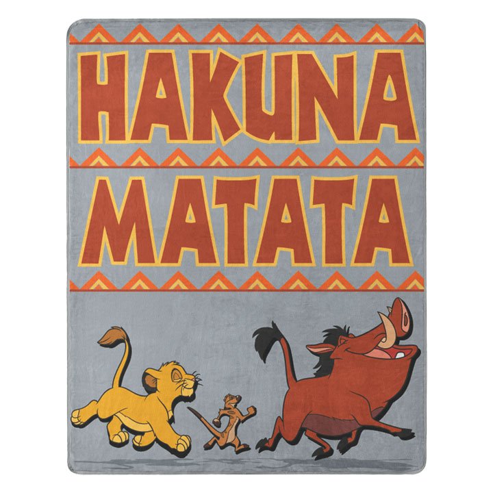 Chăn bé The Northwest Lion King Hakuna Matata