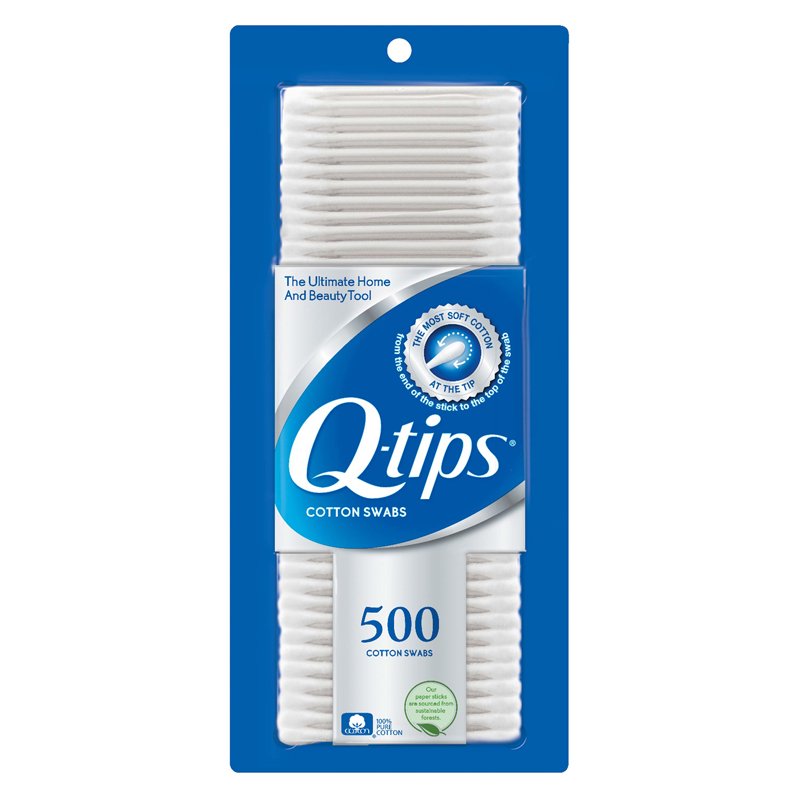 Q-tips Cotton Swabs, 500 cái