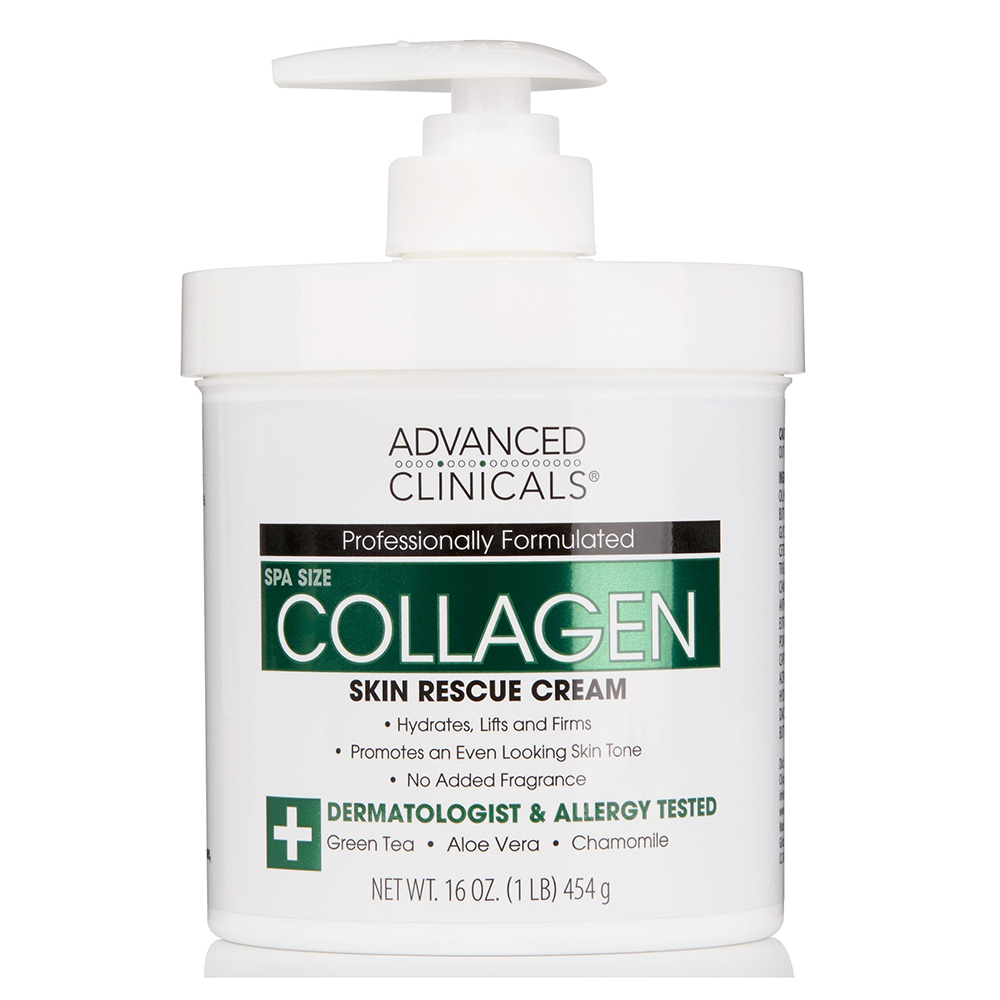 Kem dưỡng da Advanced Clinicals Collagen, 454g