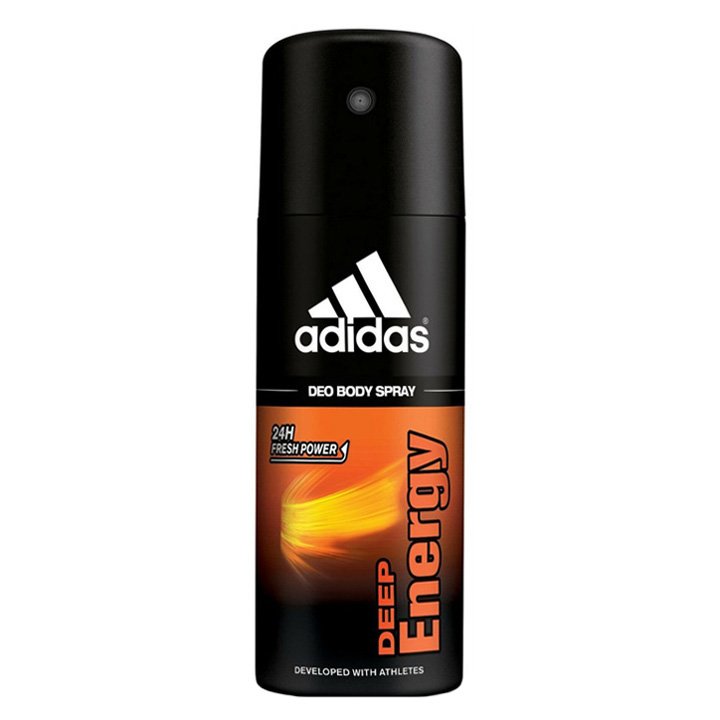 Xịt khử mùi Adidas 24h Deep Energy, 150ml