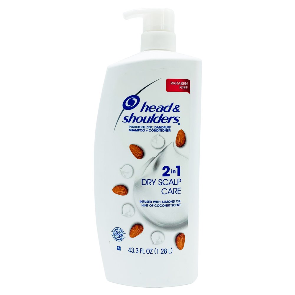 Dầu gội xả Head & Shoulders Dandruff Dry Scalp Care 2in1, 1.28L