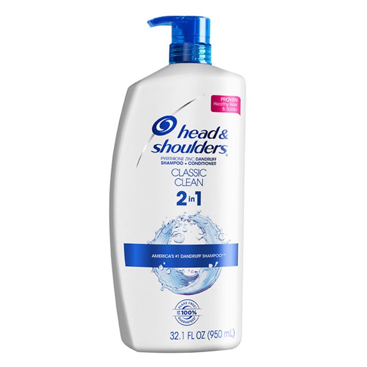Dầu gội xả Head & Shoulders Classic Clean 2in1, 950ml
