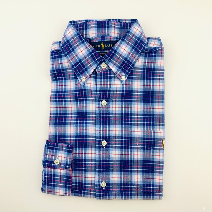 Polo Ralph Lauren Slim Fit Shirt - Blue, Size M