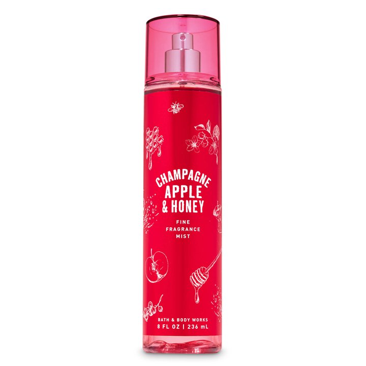 Xịt thơm toàn thân Bath & Body Works - Champagne Apple & Honey, 236ml