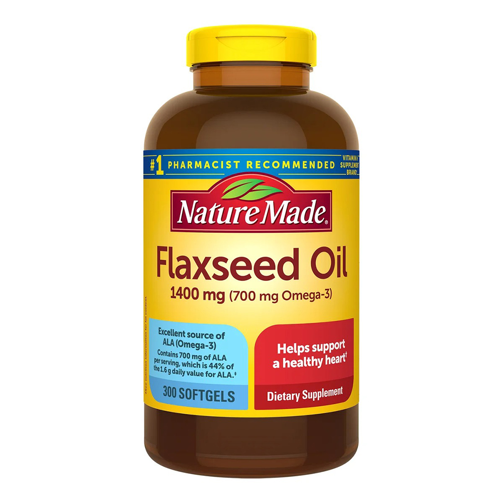 Nature Made Flaxseed Oil 1400 mg, 300 viên