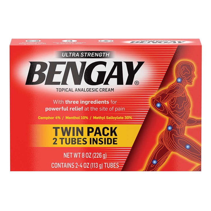 Kem xoa bóp giảm đau Bengay Ultra Strength, 2 x 113g