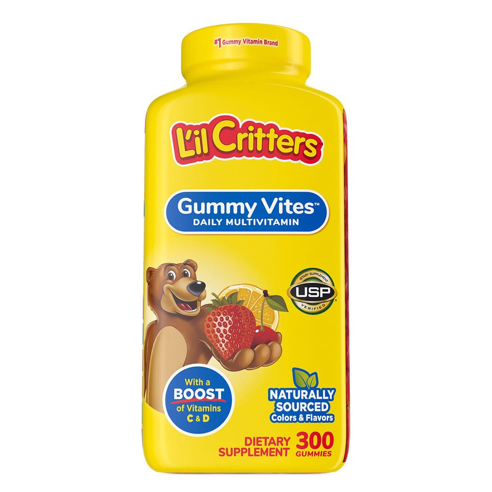 L'il Critters Gummy Vites, 300 viên dẻo