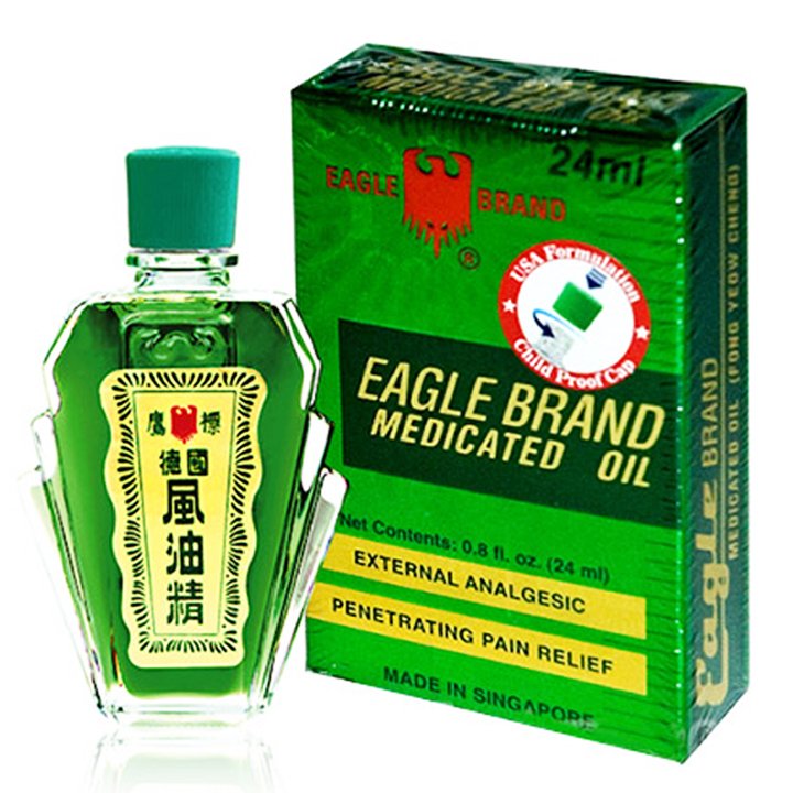 Dầu gió Eagle Brand Medicated Oil, 24ml