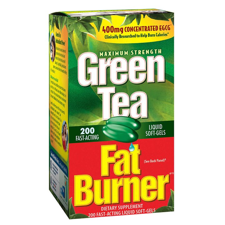 Green Tea Fat Burner, 200 viên