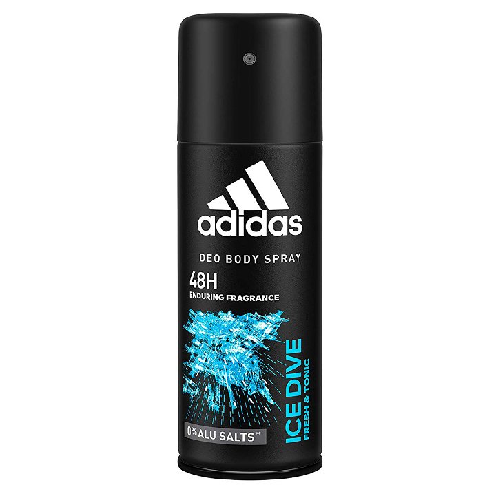 Xịt khử mùi Adidas 48h Ice Dive, 150ml