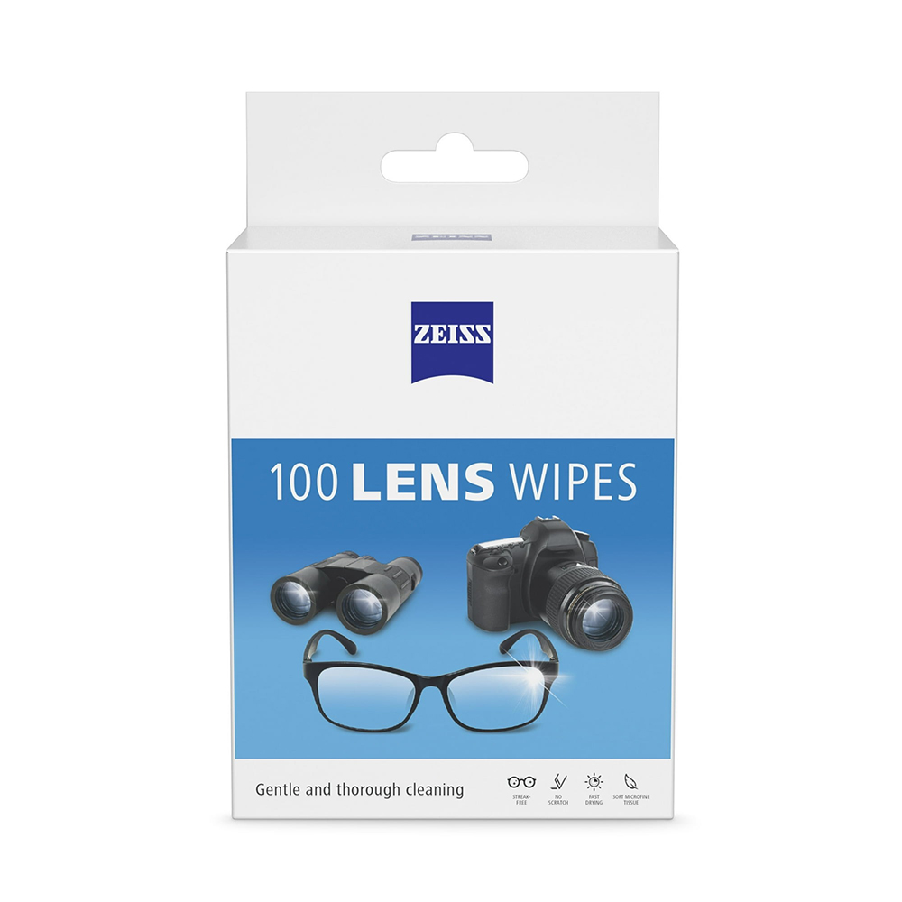 Khăn lau kính Zeiss, 100 miếng