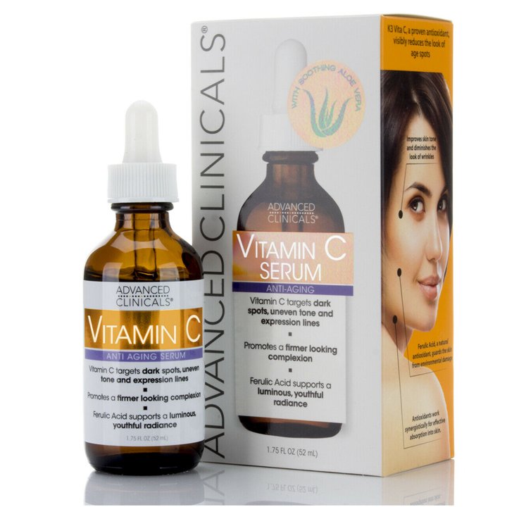Advanced Clinicals Vitamin C Serum Anti-Aging, 52ml