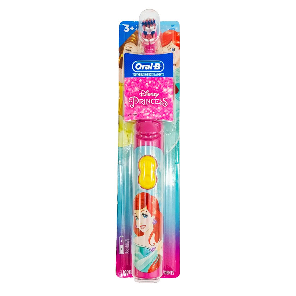 Bàn chải pin Oral-B Kids Disney Princess, Pink/Mint