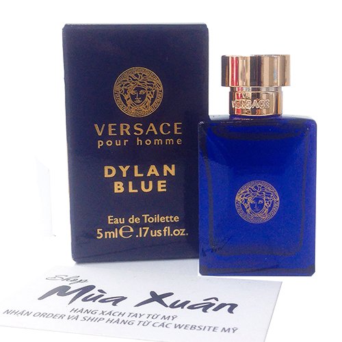 Nước hoa Versace Pour Homme Dylan Blue - Eau De Toilette 5ml