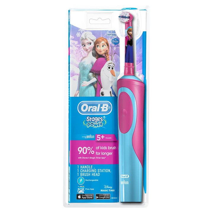 Bàn chải máy Oral-B Stages Power, Disney Frozen