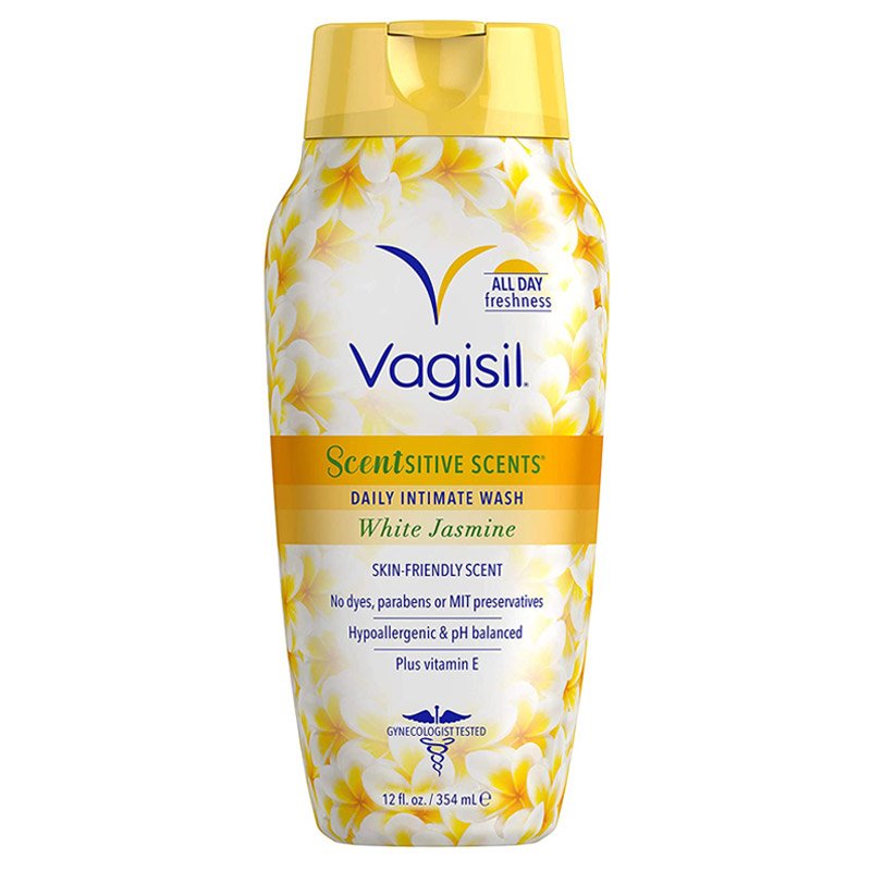 Dung dịch vệ sinh phụ khoa Vagisil Scentsitive Scents - White Jasmine, 354ml