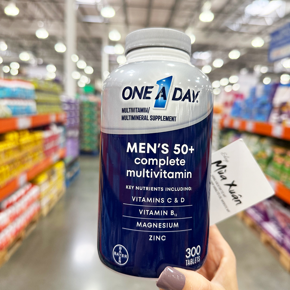 One A Day Men's 50+ Complete Multivitamin, 300 viên
