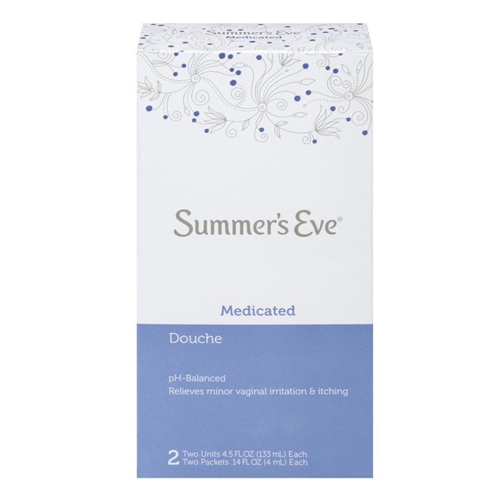 Dung dịch thụt rửa vệ sinh sinh phụ khoa Summer's Eve Douche Medicated, 2 x 133ml